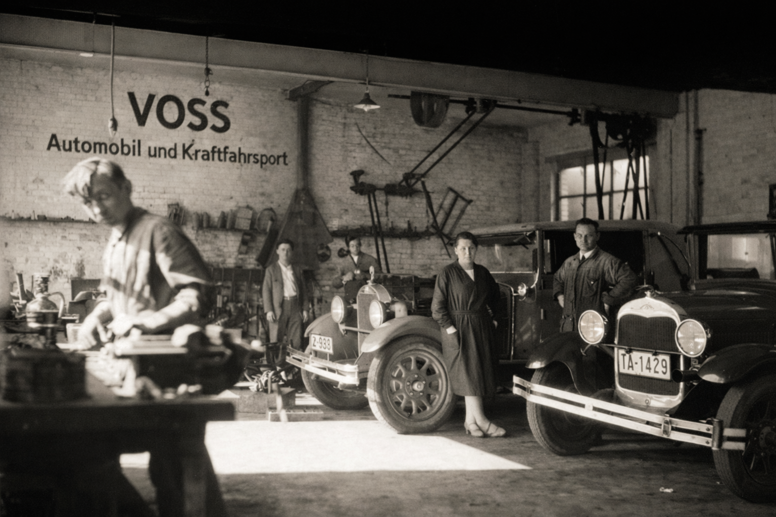 Frühe Werkstatt von VOSS